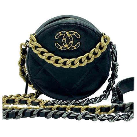 chanel 19 clutch with chain|chanel round clutch with chain.